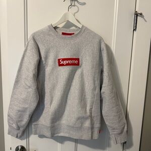 Supreme box logo crewneck sweater